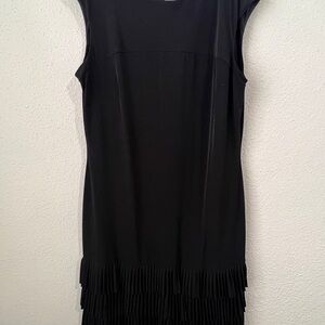Black pleated Nygard dress. Size 12
